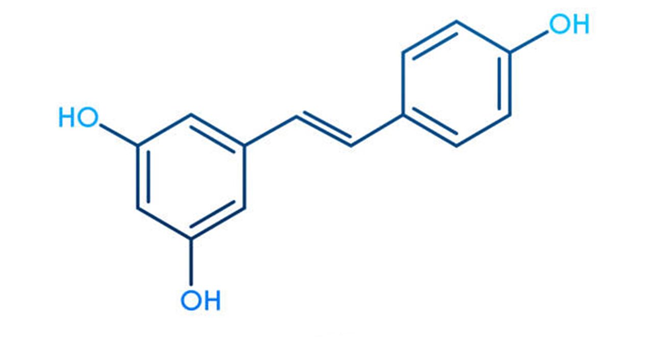 Resveratrol - komponenta diformas plus
